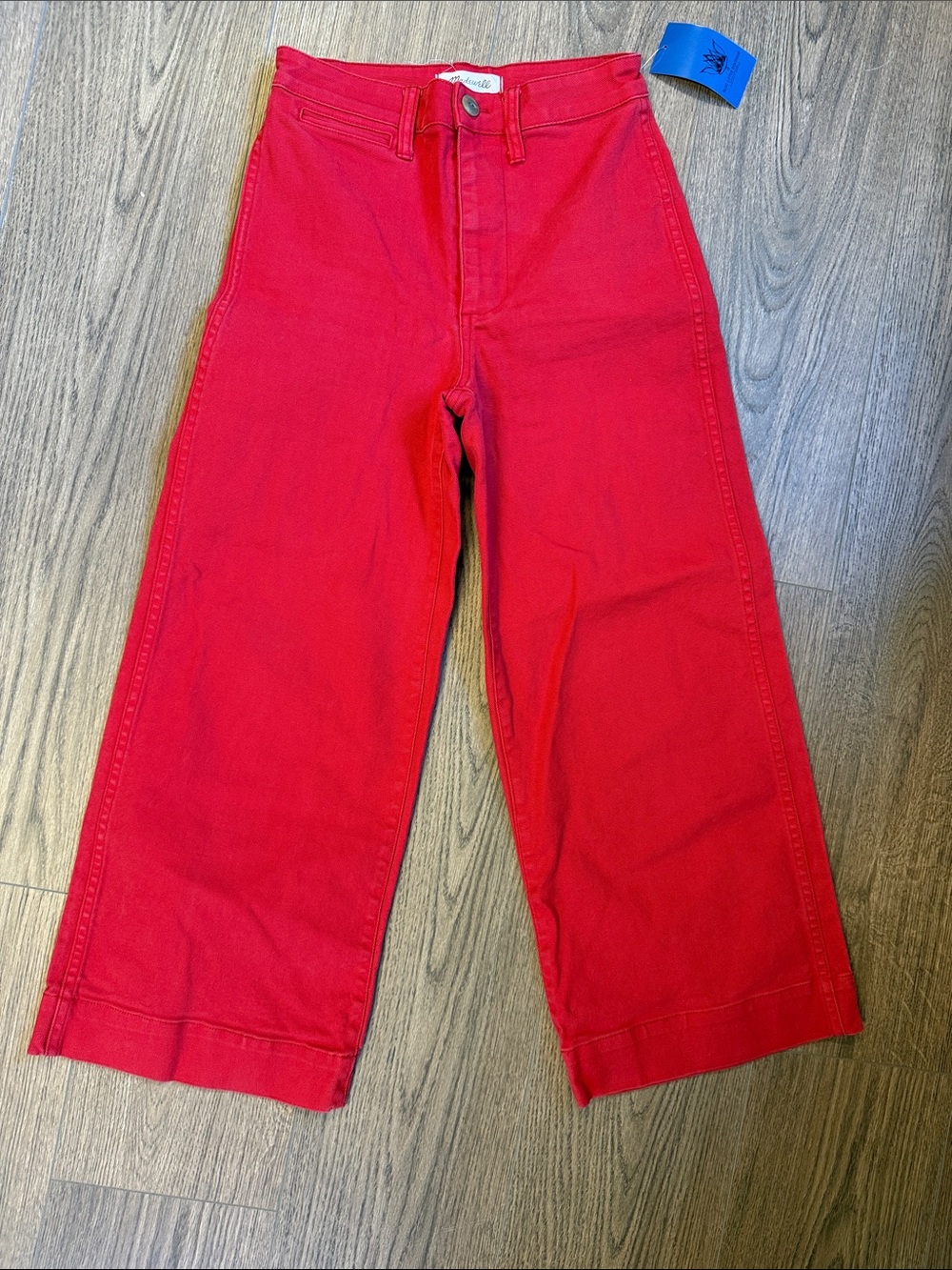 Madewell Emmett Wide Leg Crop Pant